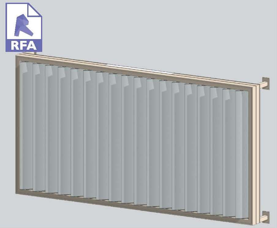 Motorised Louvres in Super Elam St Frame with Sub-Frame | 7.54