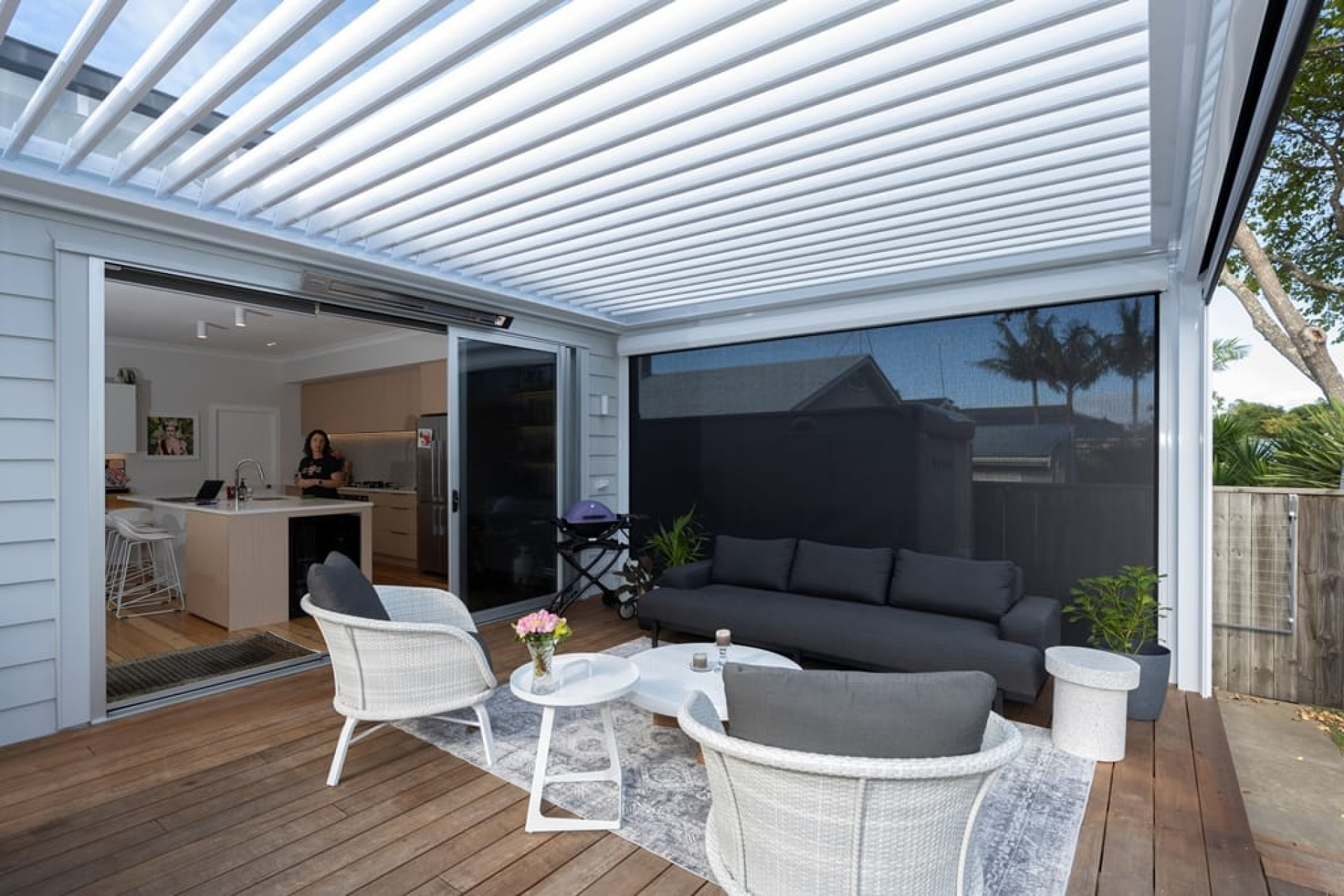 Outdoor living space