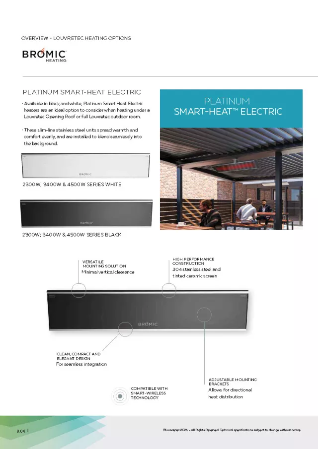Platinum Smart Heat Electric | DM 8.06