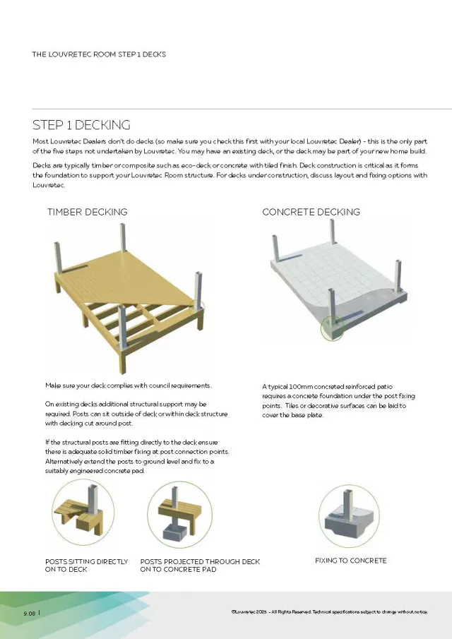 Decking | DM 9.08