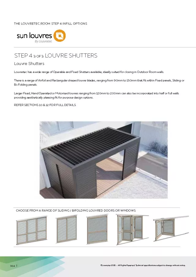 Louvretec Shutters | DM 9.14