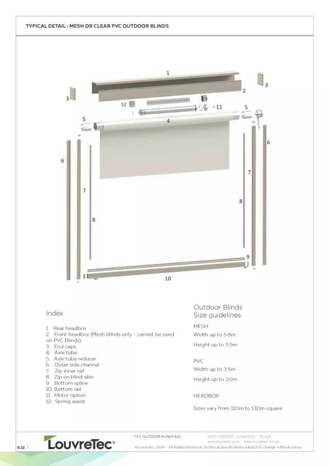 Components | Design Manual Pg 6.12