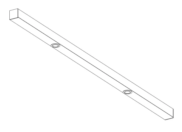 3d Model | Downlights in conduit