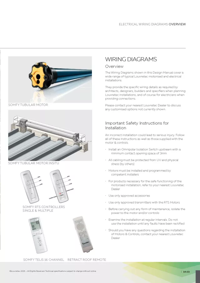 Electrical Overview  | DM14.03