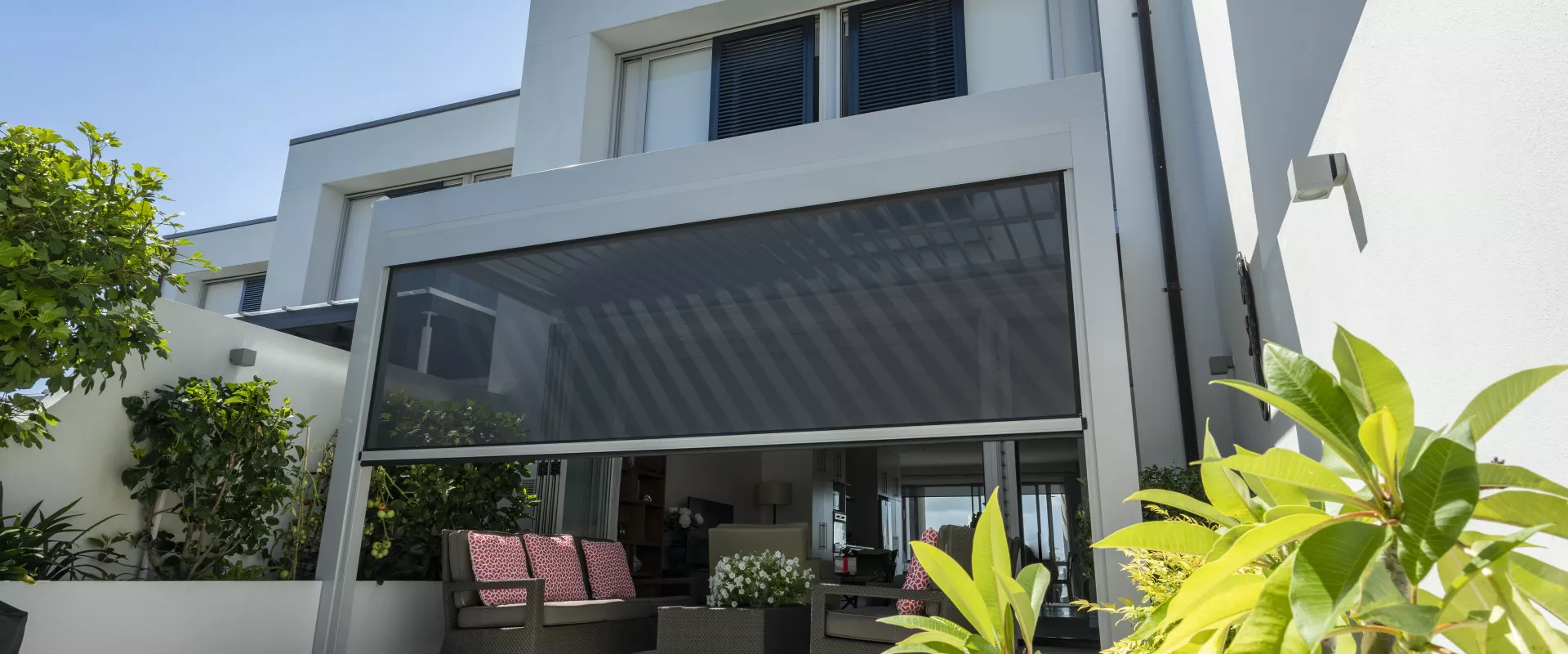 Mesh Outdoor Blinds