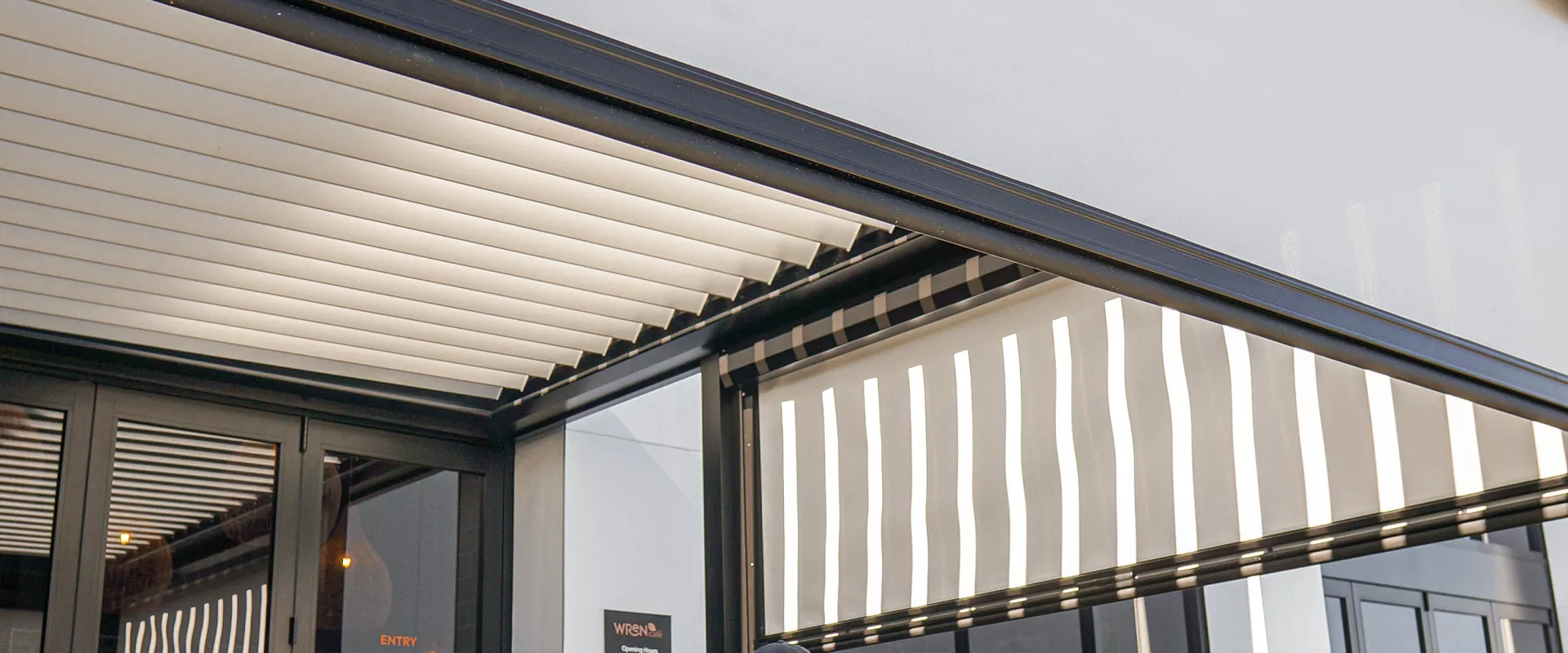 Outdoor Mesh Blinds