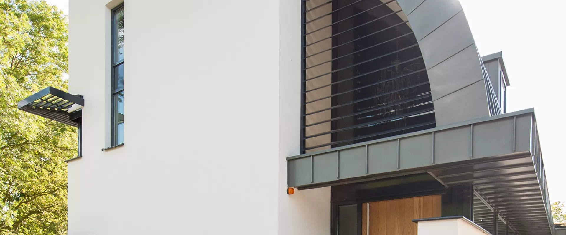 end fixed louvres