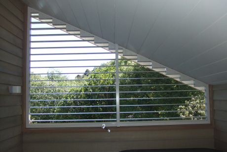Raking Louvres by Louvretec