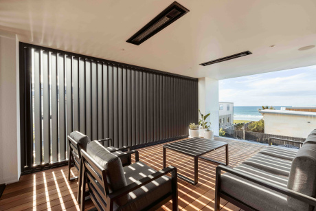135 Hi Span Balustrade Louvres