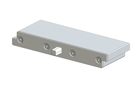 200mm Flush Panel Rectangular Louvre