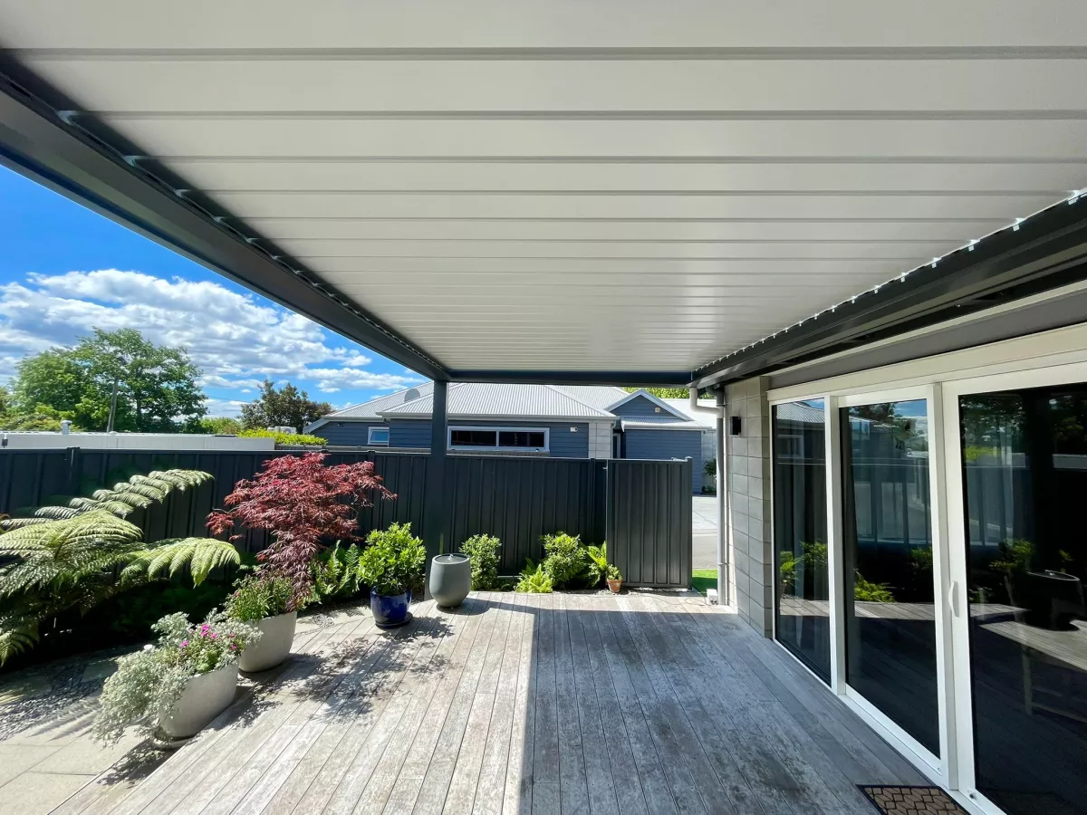 180/30 Slimline Roof by Louvretec Hawke's Bay