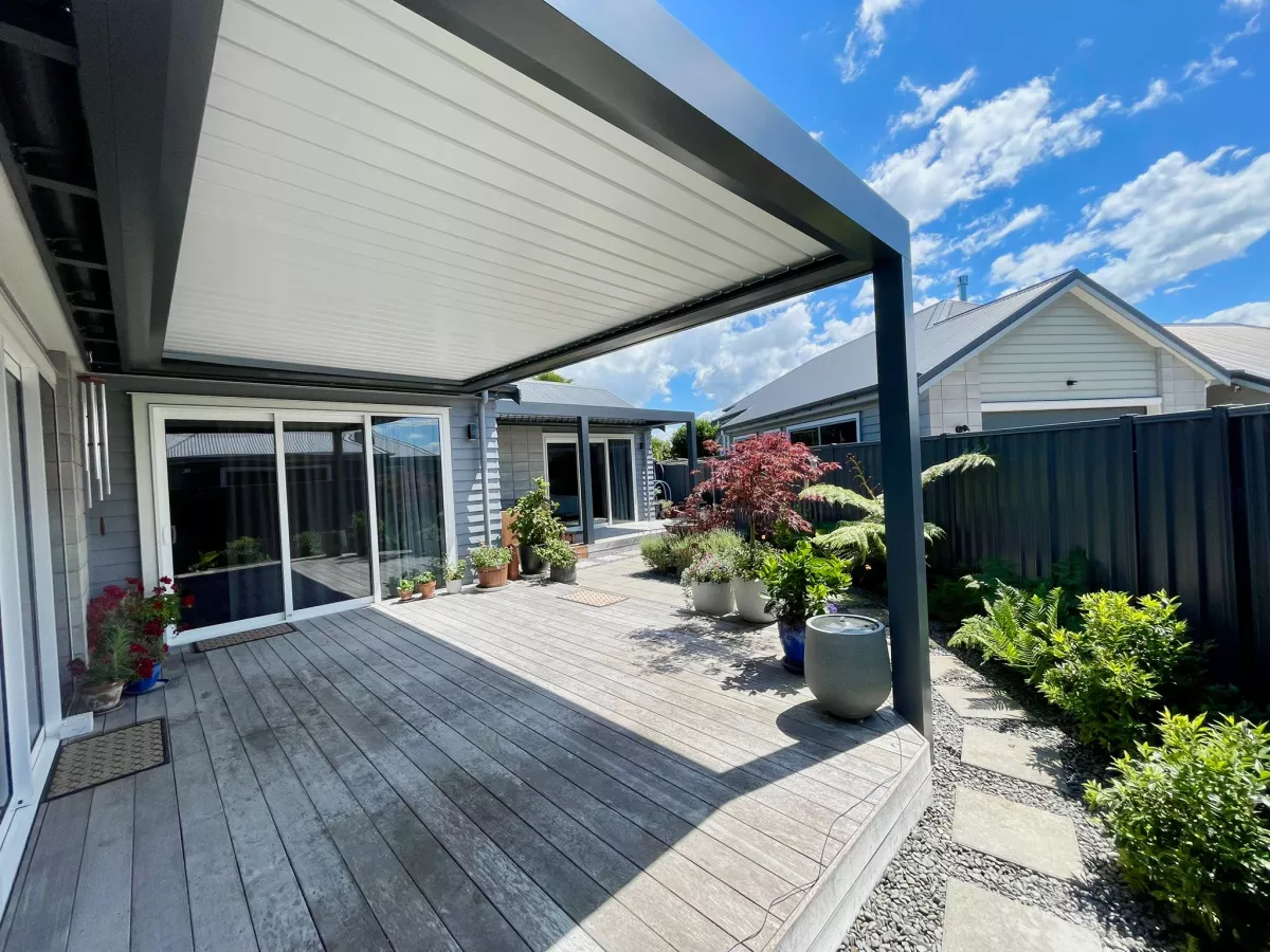 180/30 Slimline Roof by Louvretec Hawke's Bay