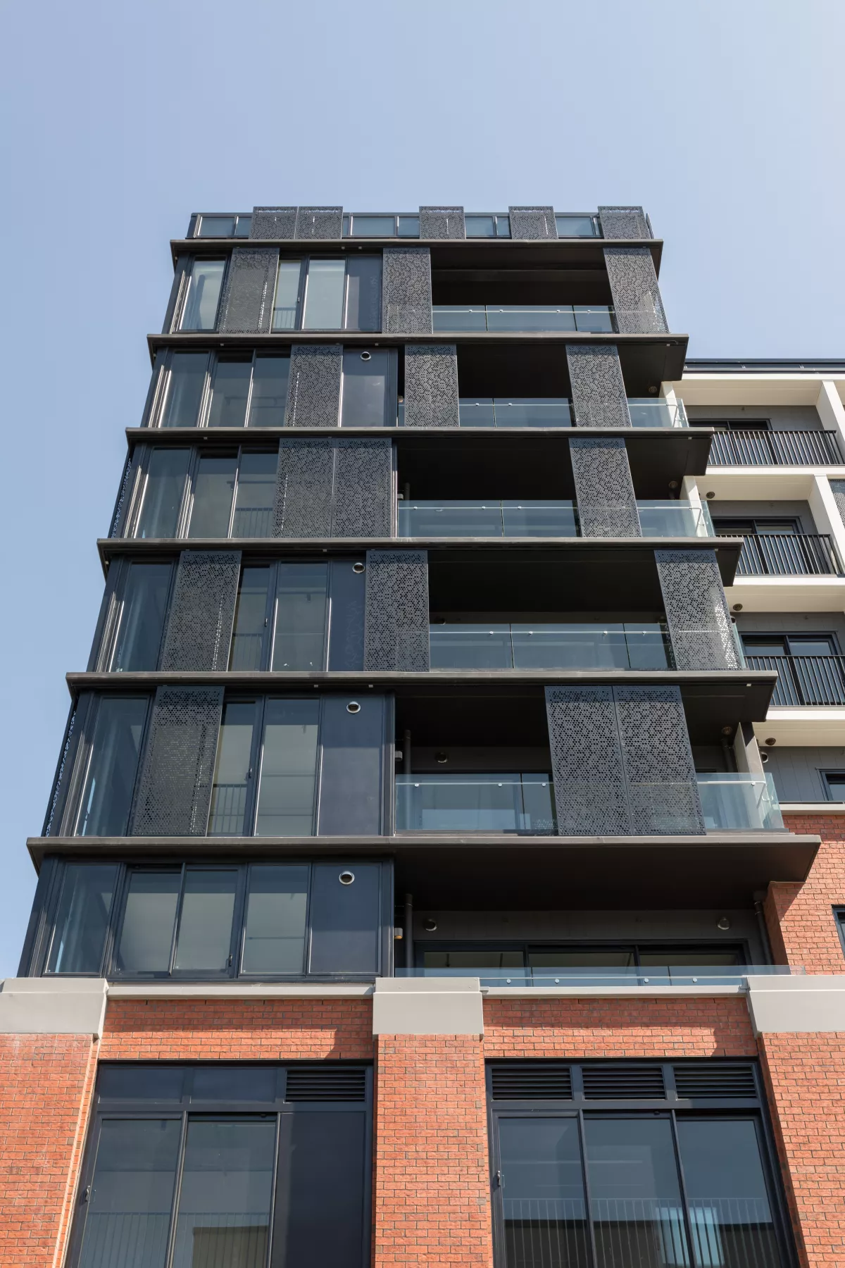 Commercially viable. Shutters on France Street Apartments. Auckland.