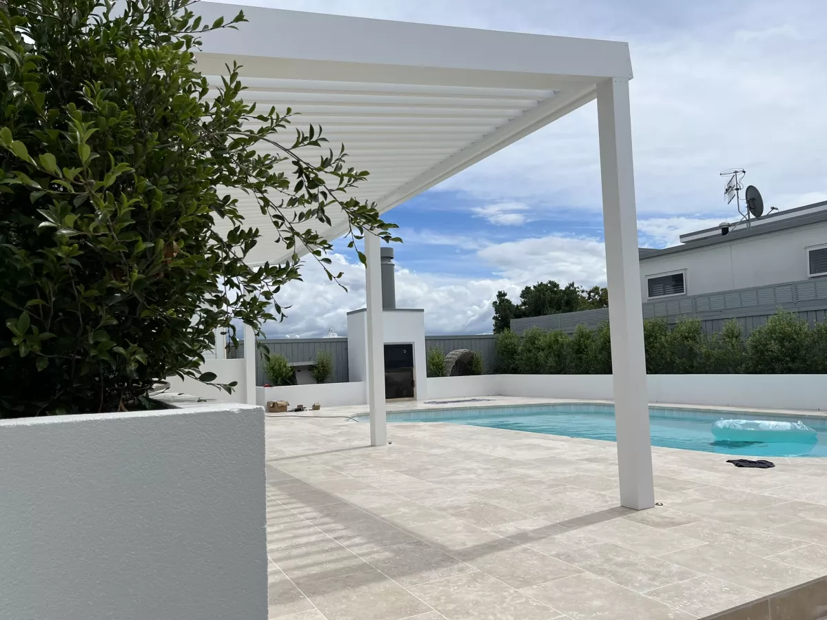 Poolside Comfort, by Louvretec Bay of Plenty