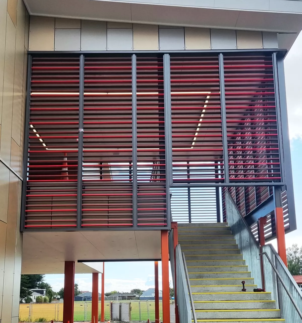 Sun Louvres at School, by Louvretec Canterbury