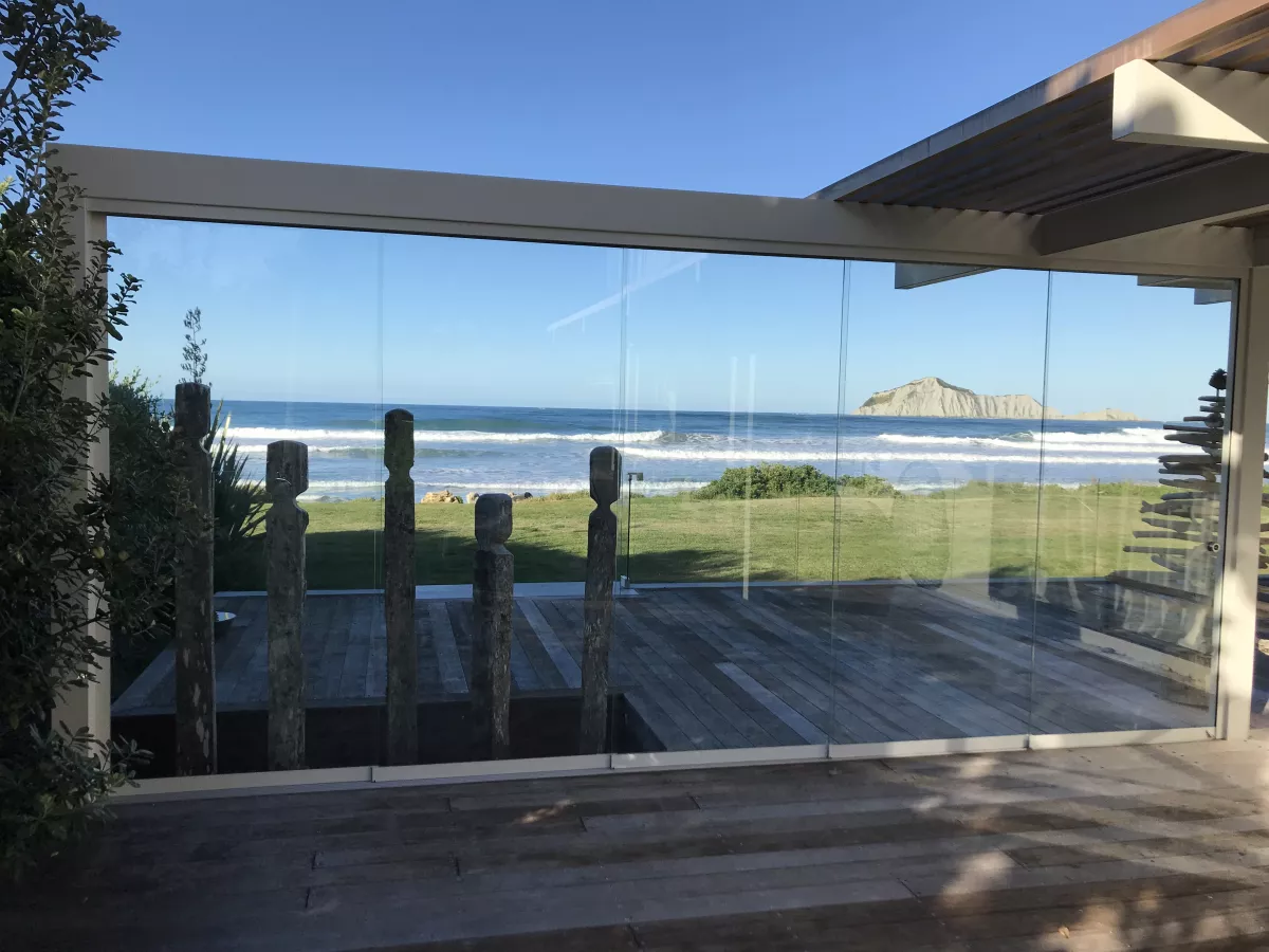 Slidetec Frameless Glass Sliding by Louvretec Waikato