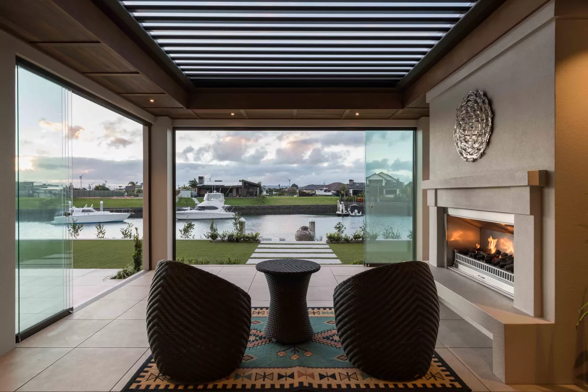 Louvretec Outdoor Room with a View