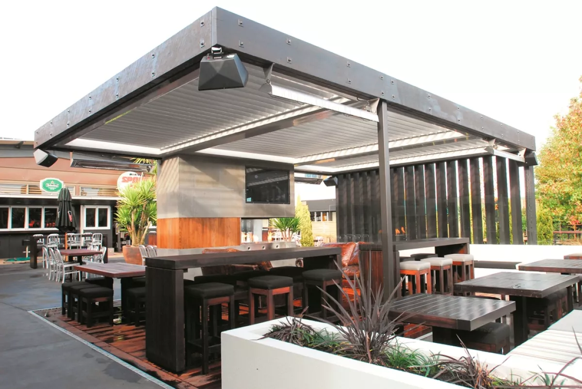 Motorised Opening Roof