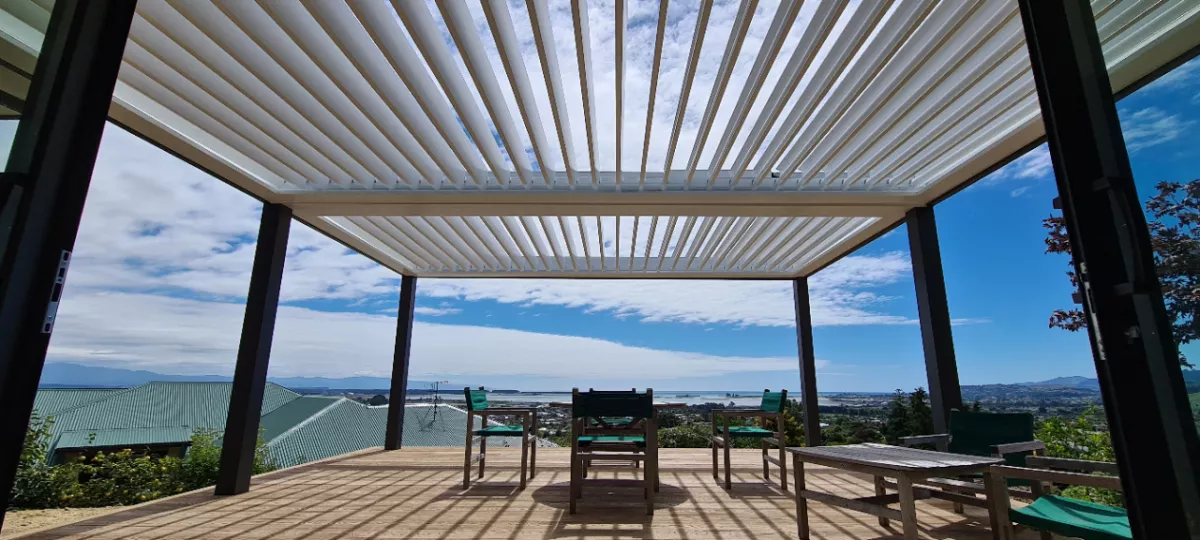 Bays of Opening Roofs by Louvretec Nelson