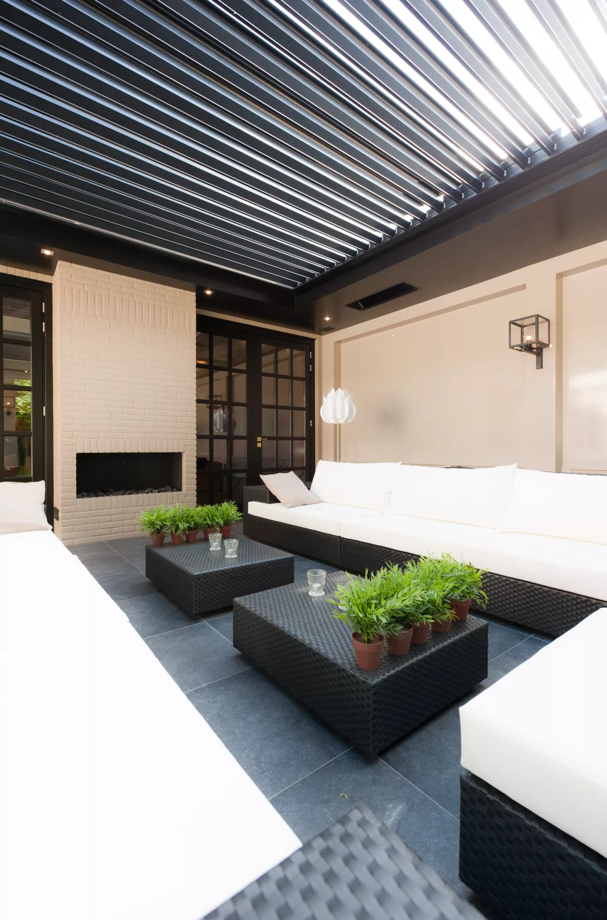 Louvretec Opening Roof opens your home up to the outdoors