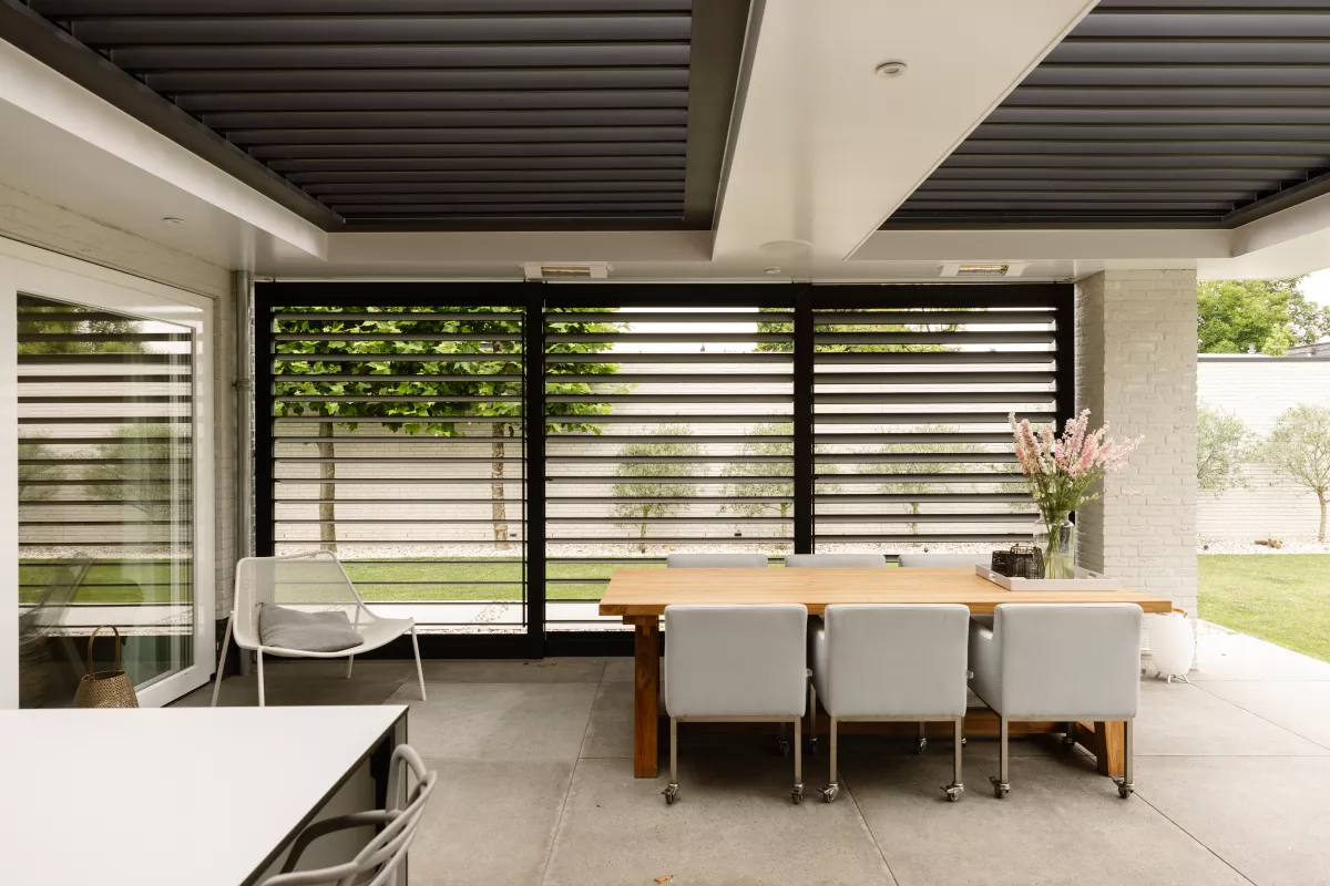 Opening Roof and Shutters by Livium | Louvretec The Netherlands