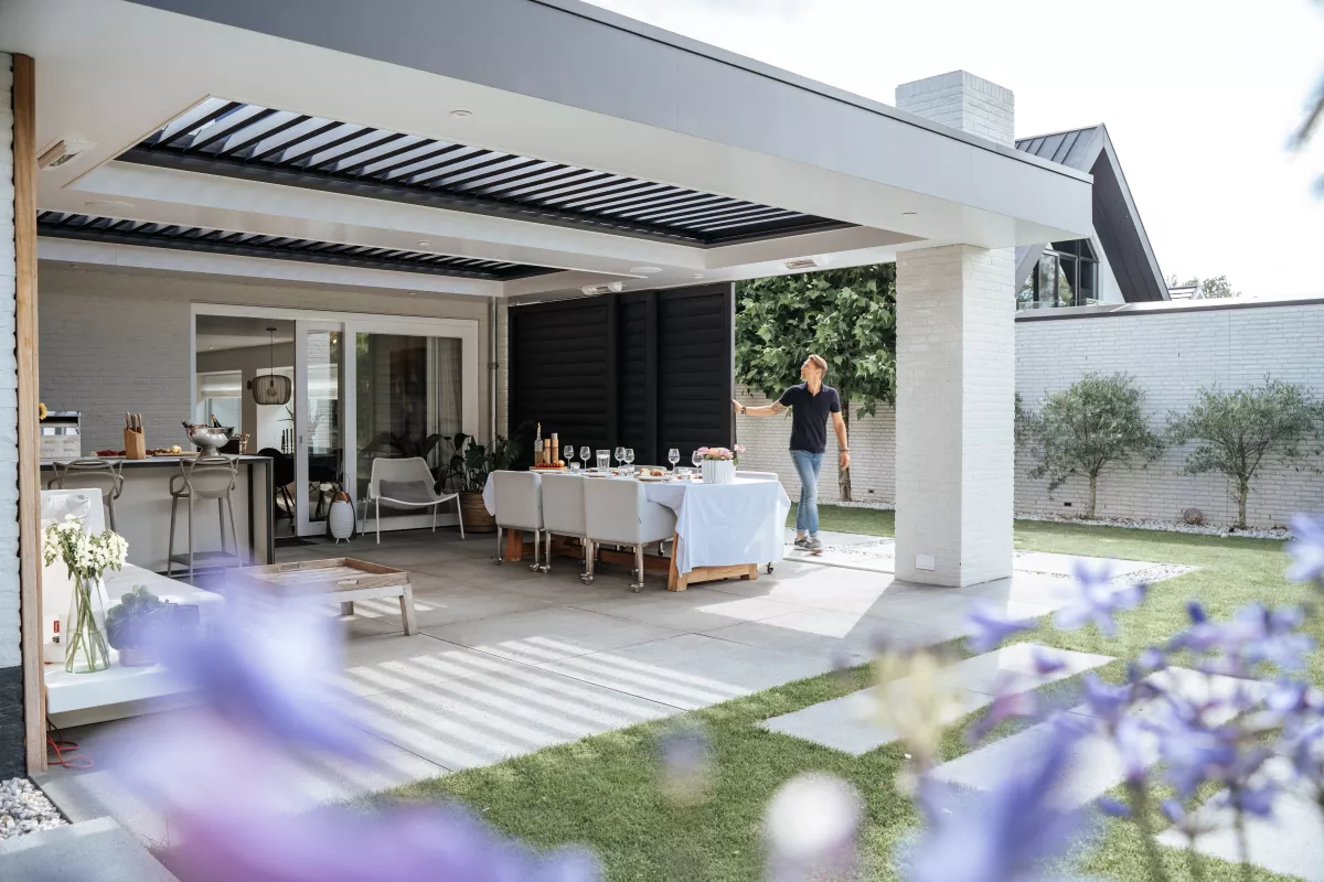 Opening Roof and Shutters by Livium | Louvretec The Netherlands
