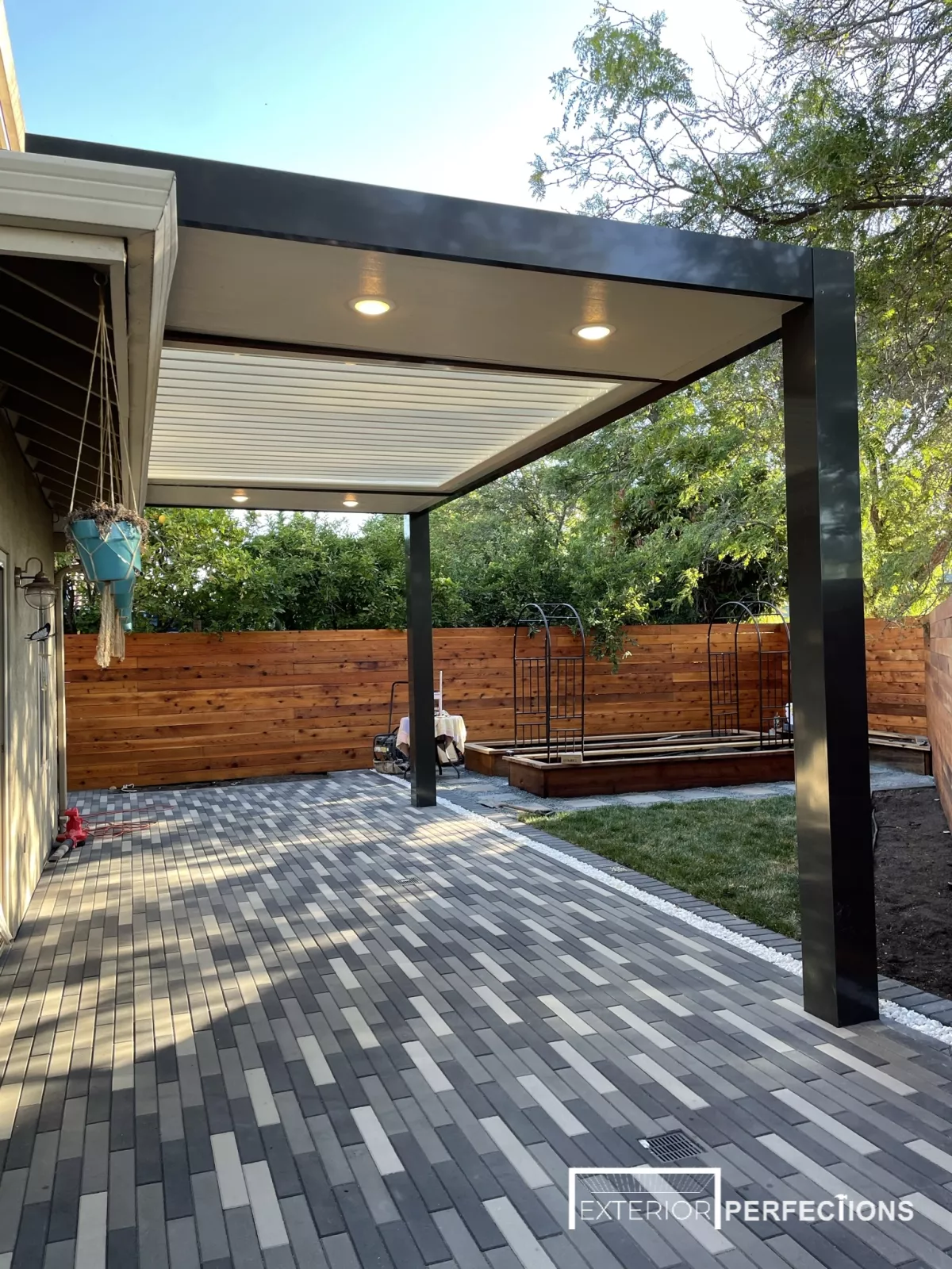 Opening Roof by Exterior Perfections|Louvretec Sacramento and Bay Area