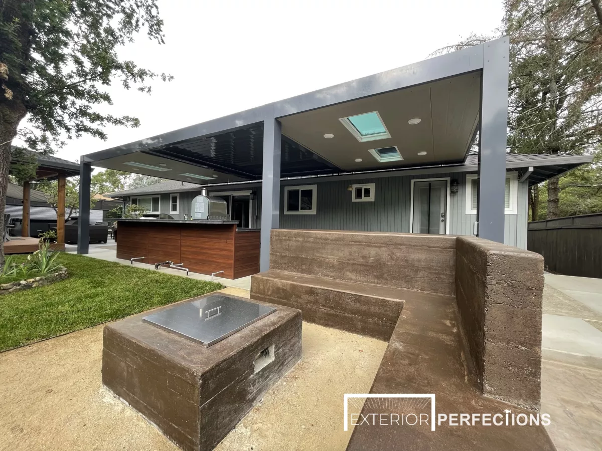 Opening Roof by Exterior Perfections|Louvretec Sacramento and Bay Area