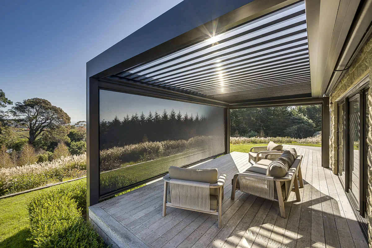 Opening Roof Louvretec Hawke's Bay