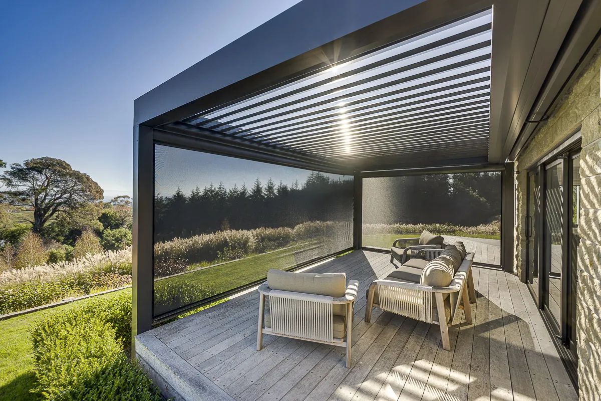 Opening Roof Louvretec Hawke's Bay