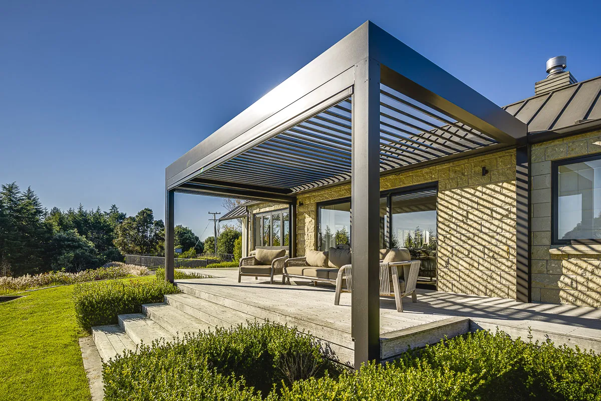 Opening Roof Louvretec Hawke's Bay