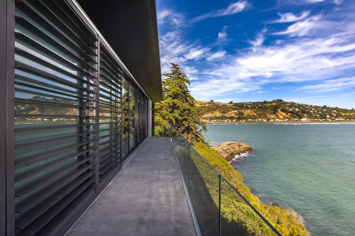 Coastal Sliding Shutters, by Louvretec Canterbury