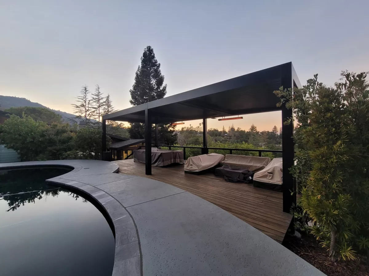 Opening Roof by Exterior Perfections|Louvretec Sacramento and Bay Area