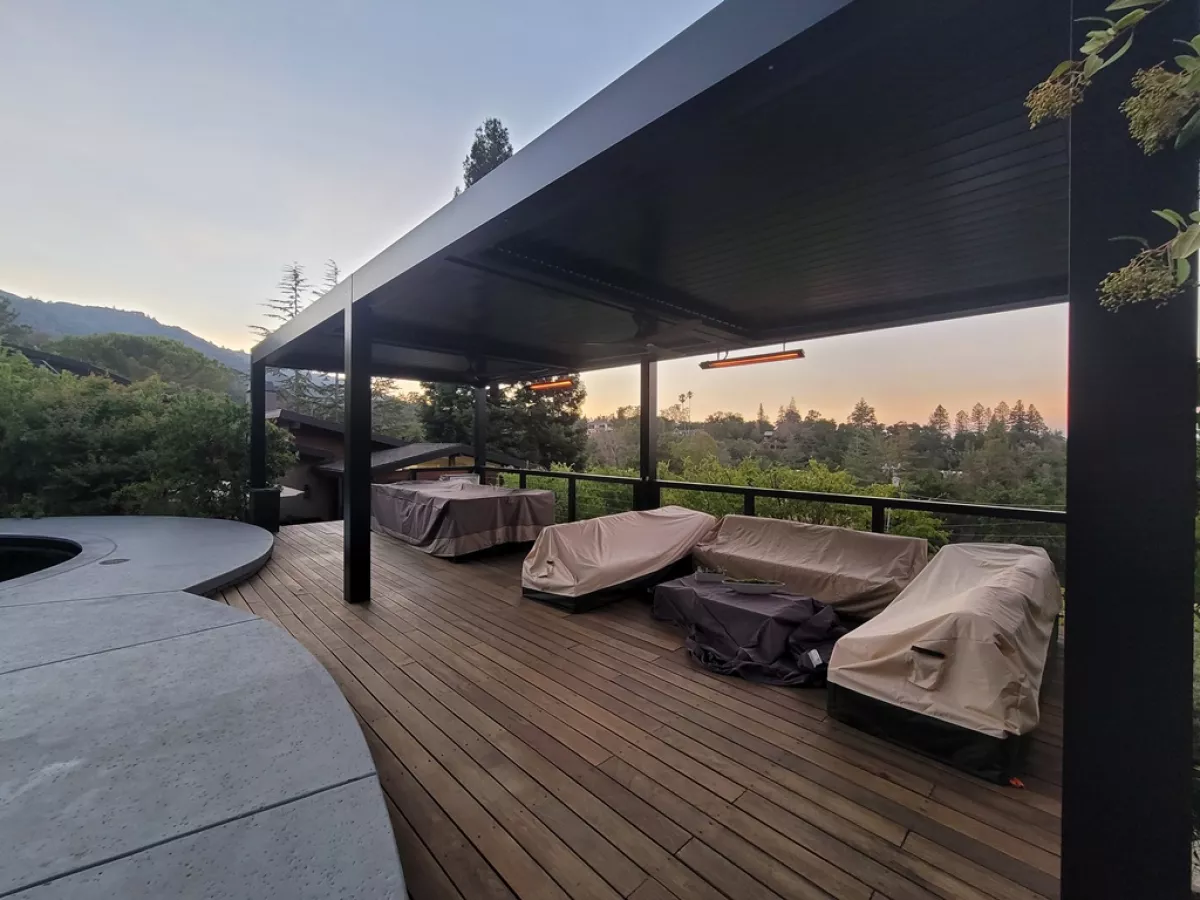 Opening Roof by Exterior Perfections|Louvretec Sacramento and Bay Area