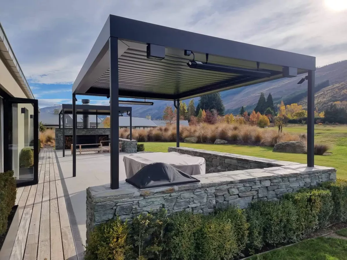 Freestanding Opening Roofs by Louvretec Queenstown & Southern Lakes