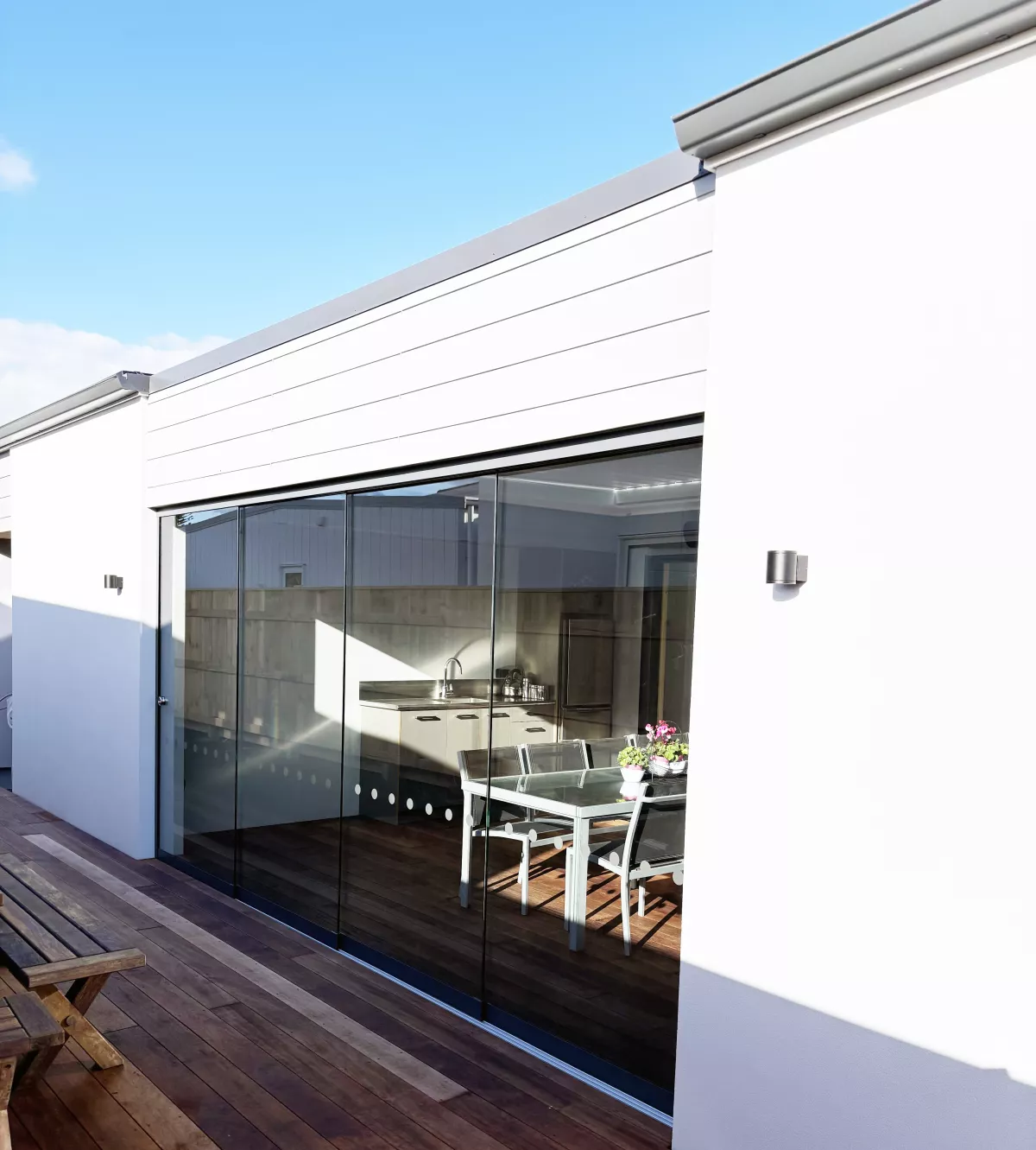 Slidetec Frameless Glass Doors by Louvretec Manawatu